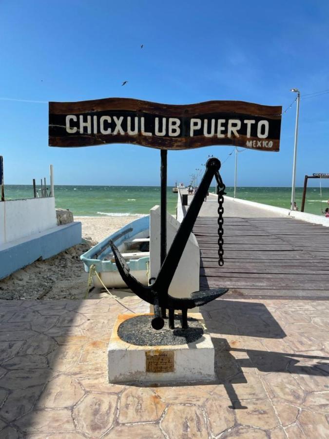 Casa Con Piscina En Chixchulub A 100 M De La Playa Villa Chicxulub Exterior photo